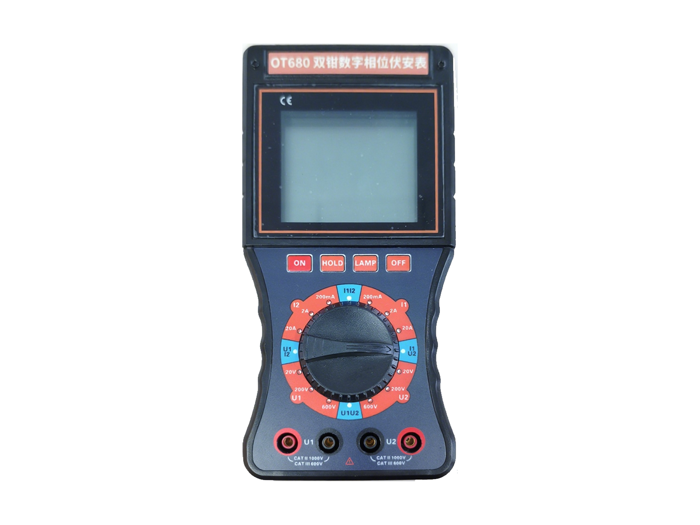 OT-680双钳数字相位伏安表